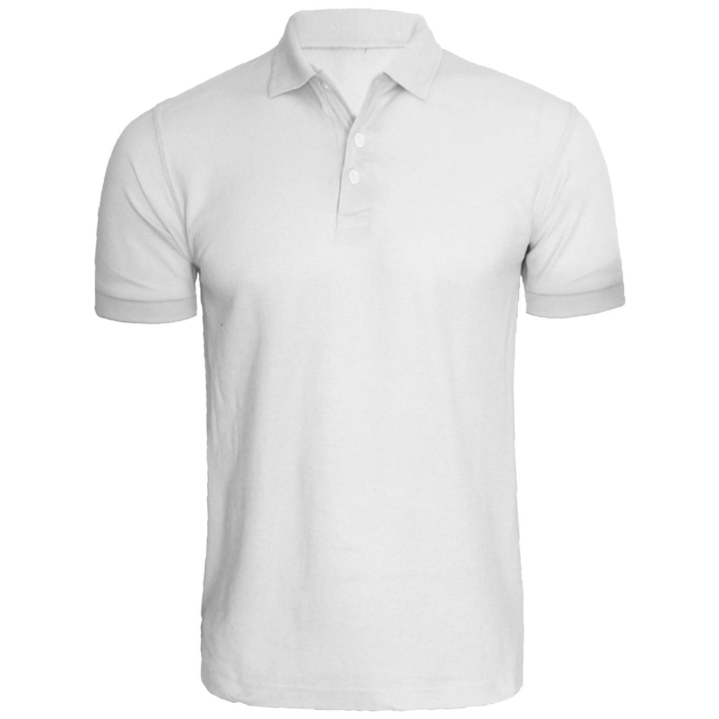 Polo Shirt White – Little Folk More - Main Image