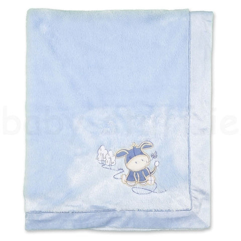 Baby Fleece Blanket - Blue