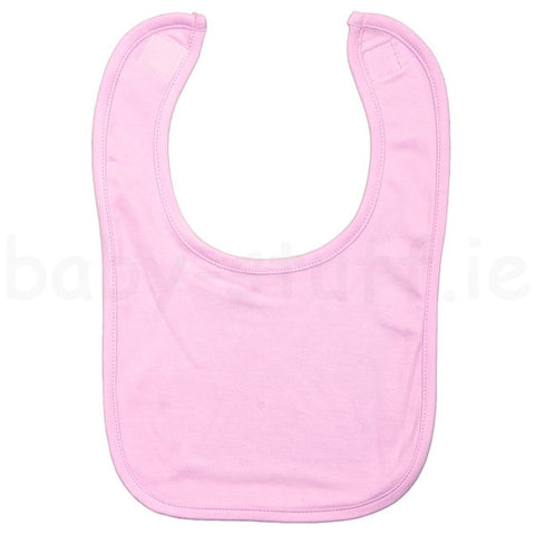Baby's Velcro Bib - Pink