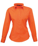 PR300 Women's poplin long sleeve blouse
