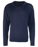 PR694 V-neck knitted sweater
