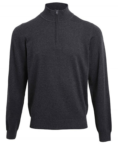 PR695  ¼ zip knitted sweater
