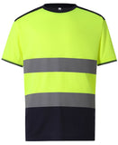 YK034 Hi-vis two-tone t-shirt